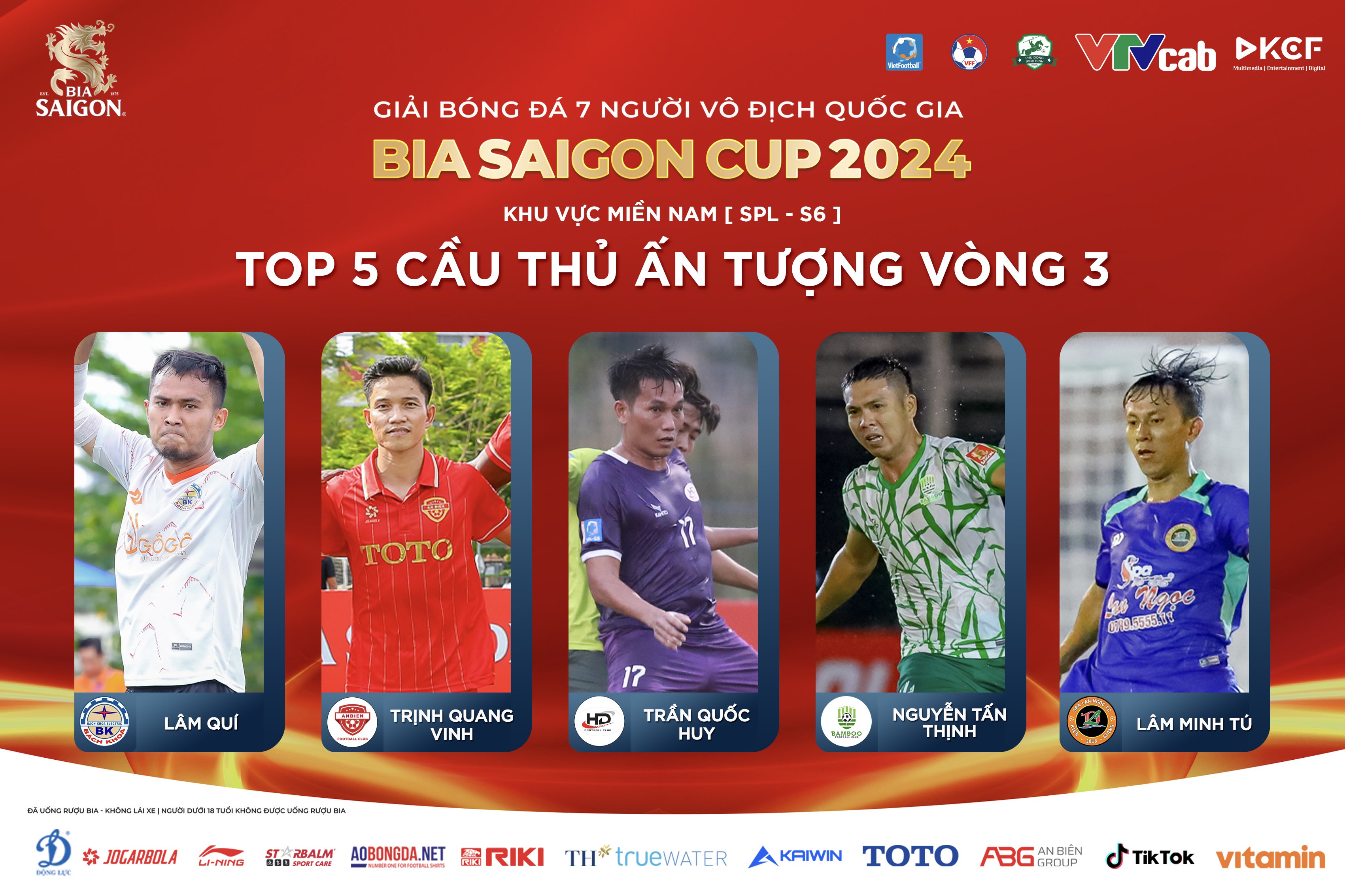 Bình chọn cầu thủ ấn tượng vòng 3 SPL-S6