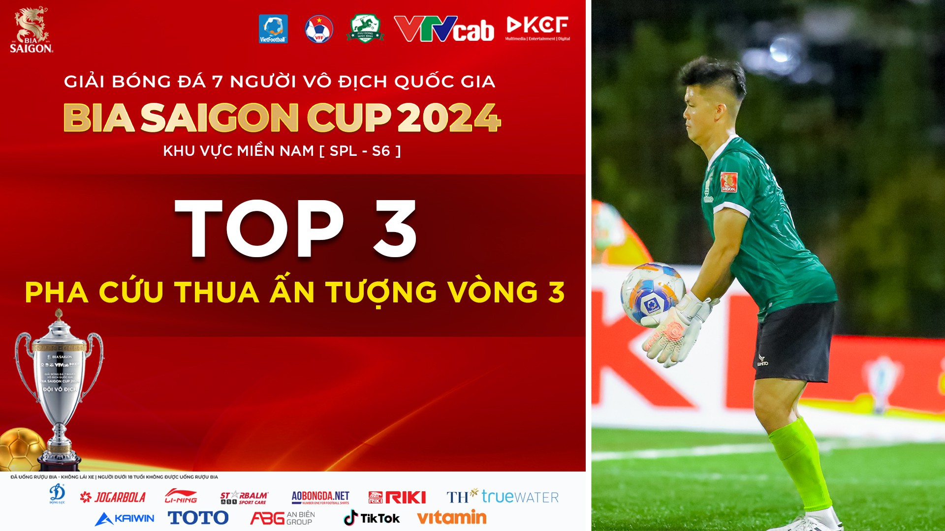 Bình chọn pha cứu thua ấn tượng vòng 3 SPL-S6