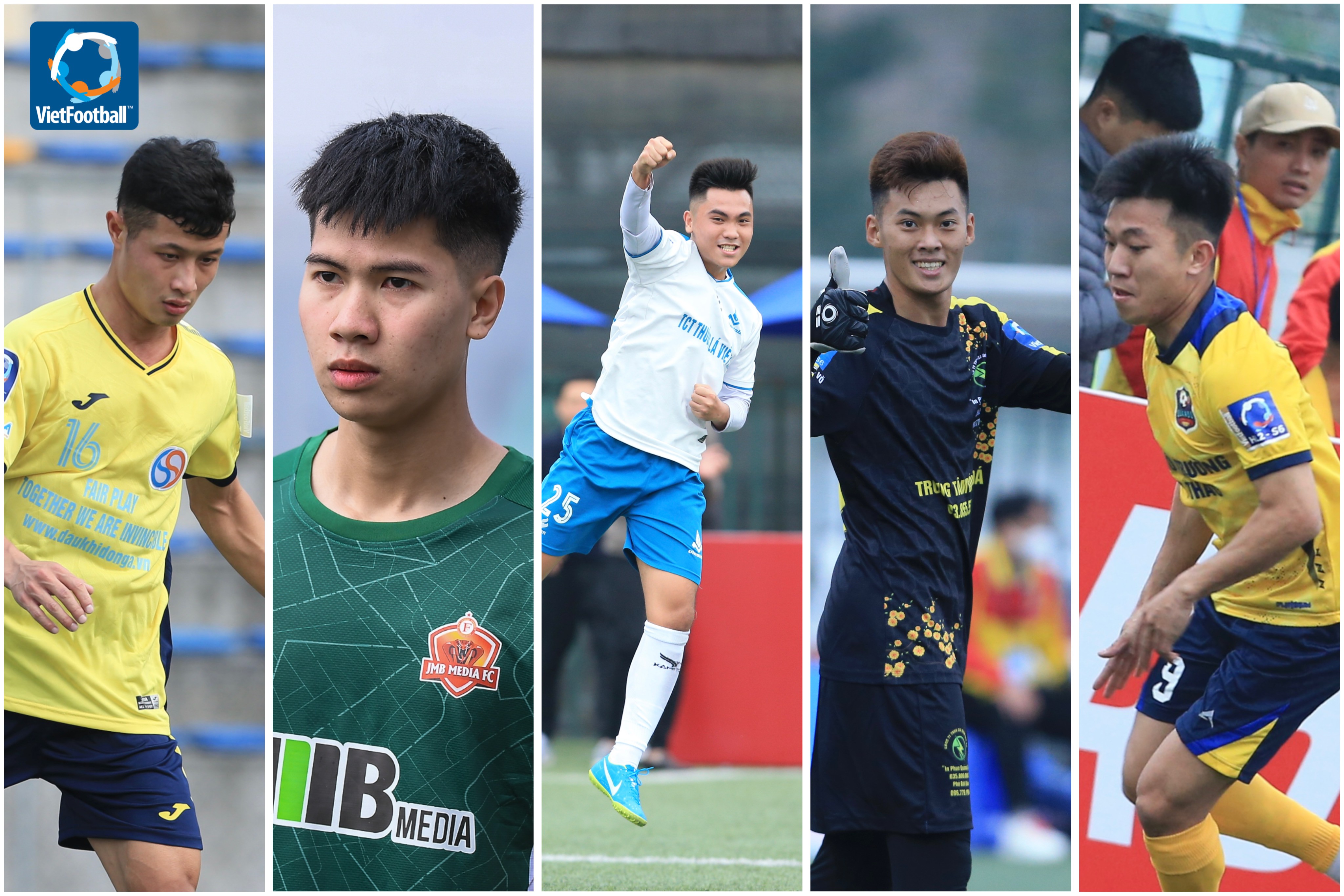 Bình chọn bàn thắng đẹp nhất vòng 1 Giải bóng đá Hạng Nhì - Cúp VietFootball 2024