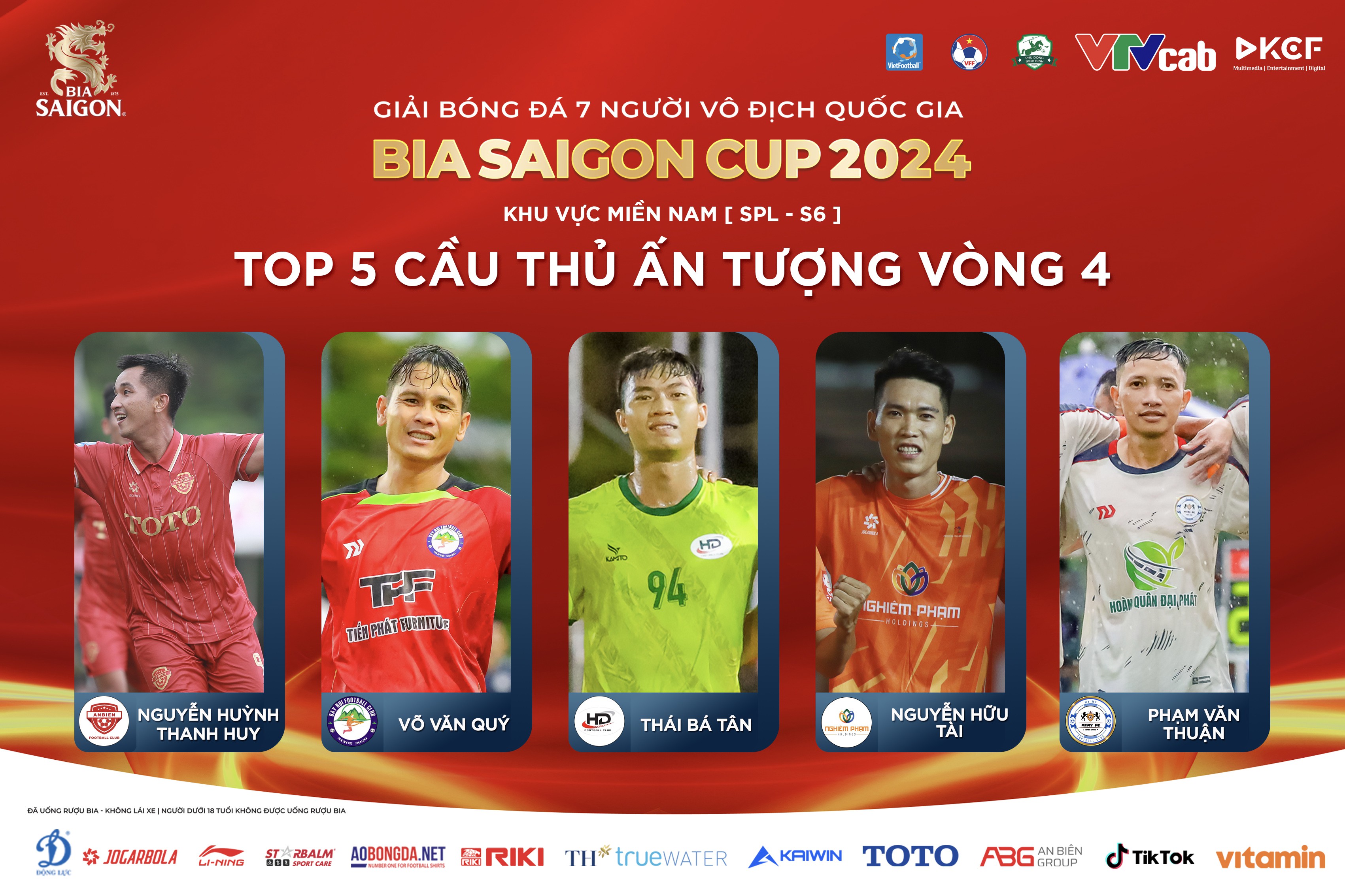 Bình chọn cầu thủ ấn tượng vòng 4 SPL-S6