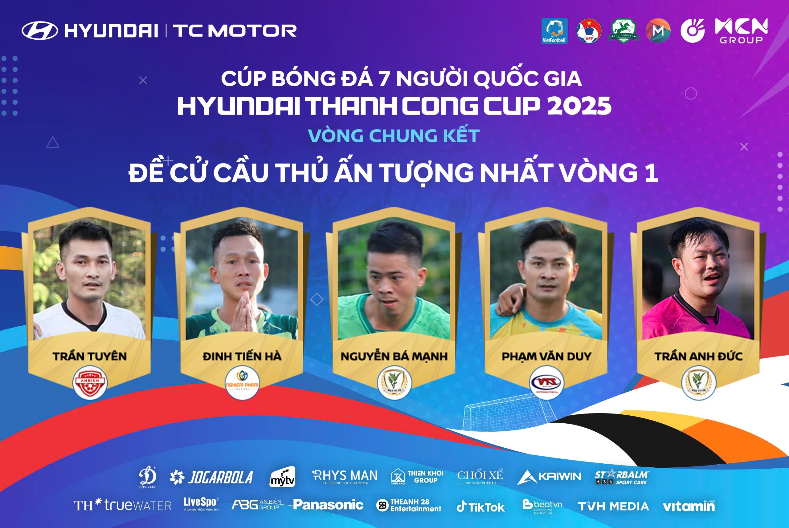 Bình chọn cầu thủ ấn tượng vòng 1 VCK VSC-S5