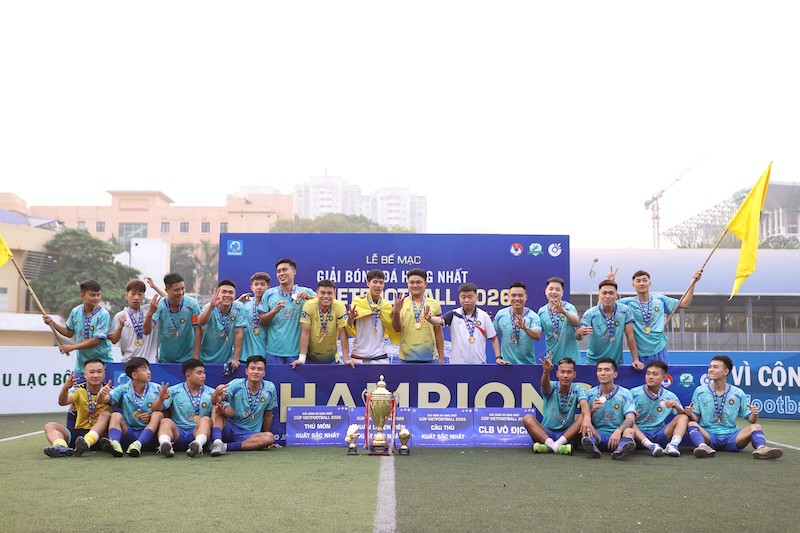 FC Sao vô địch Giải bóng đá hạng Nhất – Cúp VietFootball 2026