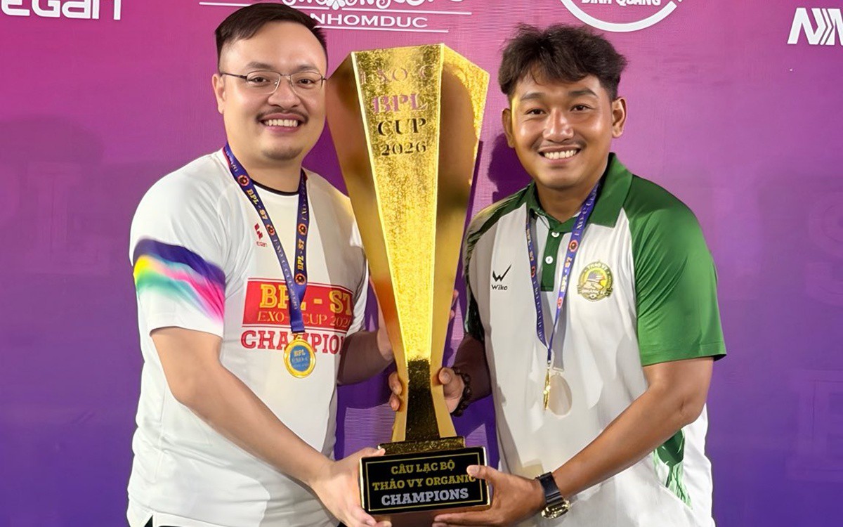 HLV thủ môn Giang “Jimmy”, mắt xích thầm lặng trong thành công của Thảo Vy Organic